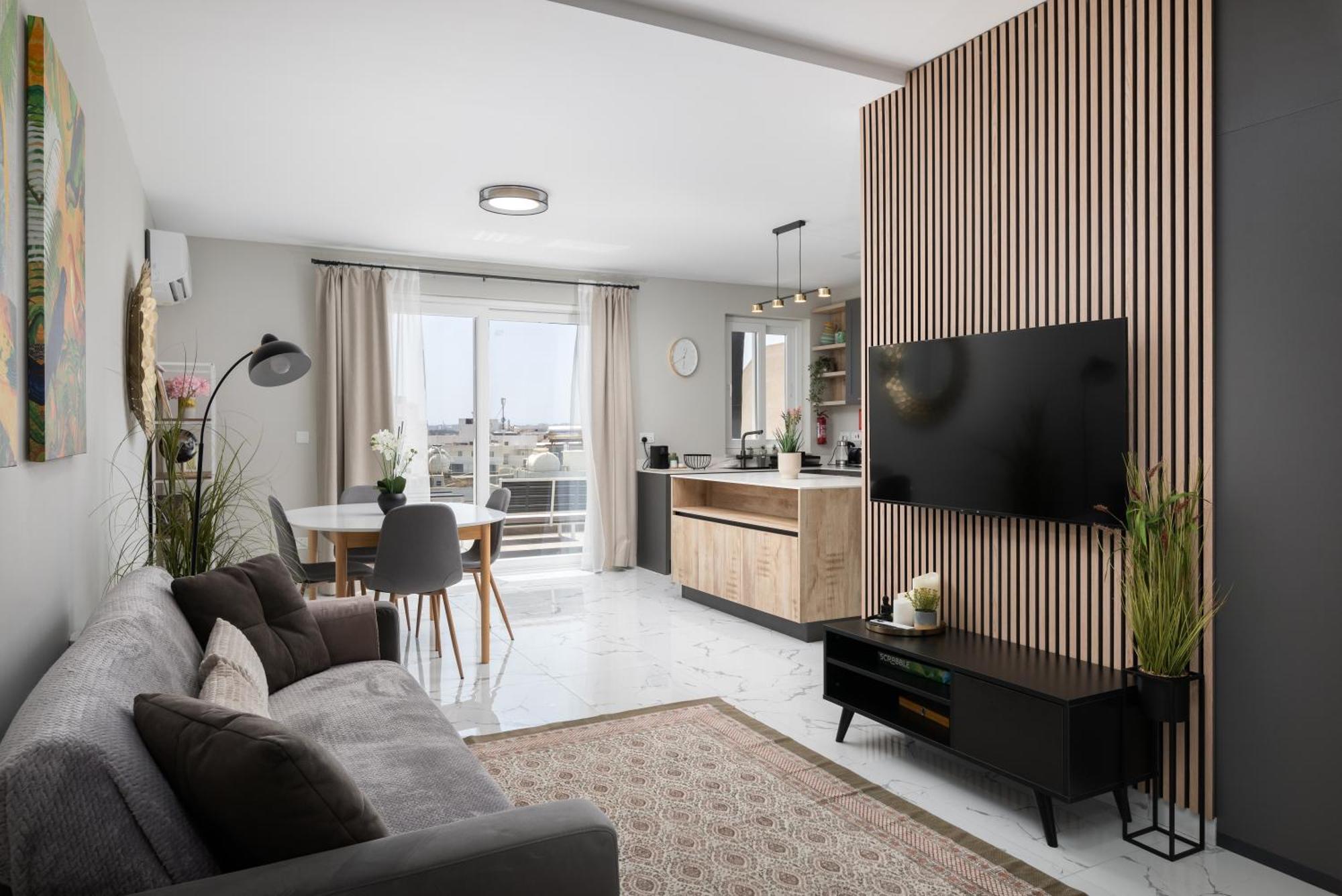 Modern 2Br Cosy Apartment With Large Terrace - Close To Manoel Island & Tigne Shopping Mall Слима Экстерьер фото